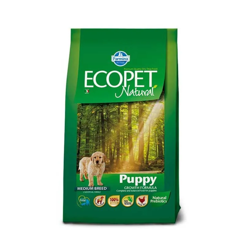 Farmina ECOPET dog puppy medium 12 + 2 kg zdarma Farmina - 1