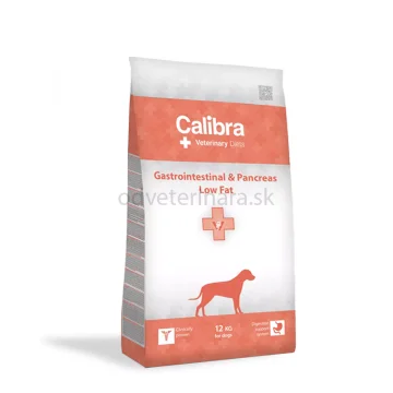 Calibra VD Dog Gastrointestinal&Pancreas Low Fat 12kg Calibra - 1