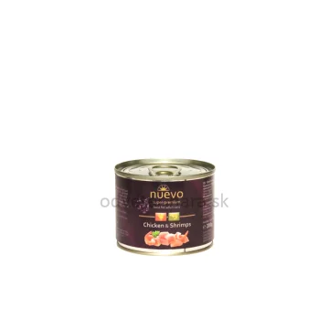 NUEVO cat Adult Chicken & Shrimps bal. 6 x 200 g konzerva NUEVO - 1
