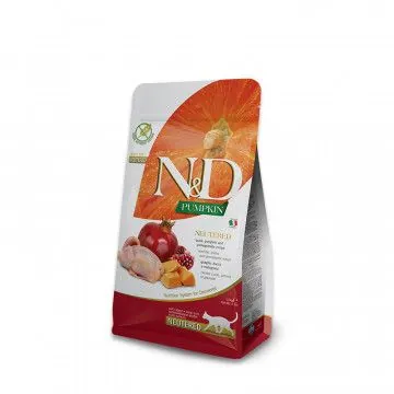 Farmina N&D cat GF PUMPKIN Neutered Quail & pomegranate 300 g Farmina - 1