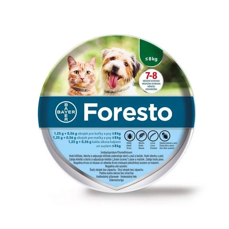 FORESTO OBOJOK MALÝ DO 8KG 38CM (MAČKA, PES) Bayer - 1
