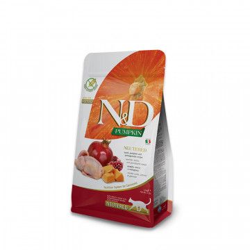 Farmina N&D cat GF PUMPKIN Neutered Quail & pomegranate 1,5 Kg Farmina - 1