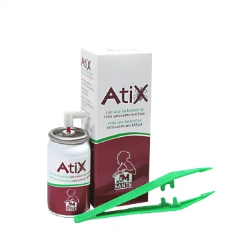 Atix súprava na odstraňovanie kliešťov ( 9 ml sprej + pinzeta )  - 1