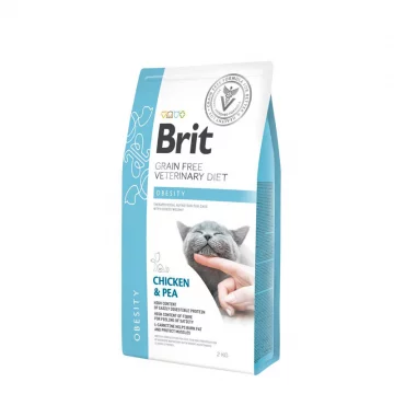 Brit Veterinary Diets GF cat Obesity 2 kg Brit - 1