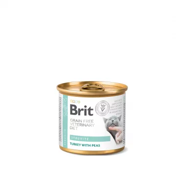 Brit Veterinary Diets GF cat Struvite 200 g konzerva Brit - 1