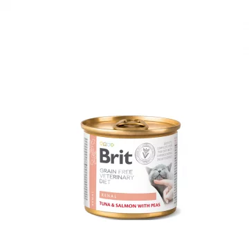 Brit Veterinary Diets GF cat Renal 200 g konzerva Brit - 1