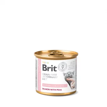 Brit Veterinary Diets GF cat Hypoallergenic 200 g konzerva Brit - 1