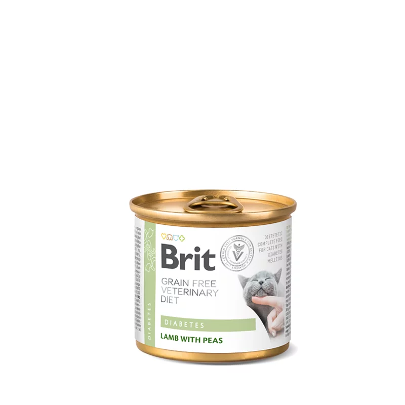 Brit Veterinary Diets GF cat Diabetes 200 g konzerva Brit - 1