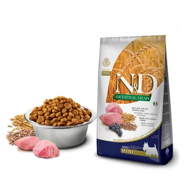 Farmina N&D dog AG adult mini, lamb, spelt, oats & blueberry 7 kg Farmina - 1