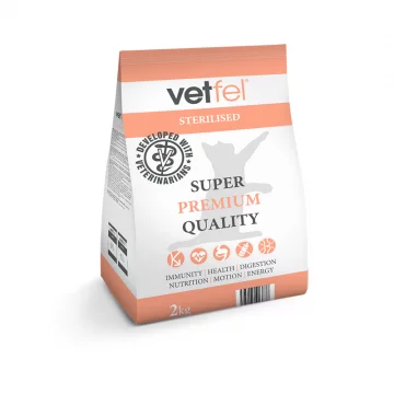 Vetfel Sterilised 2kg Vetcan - 1