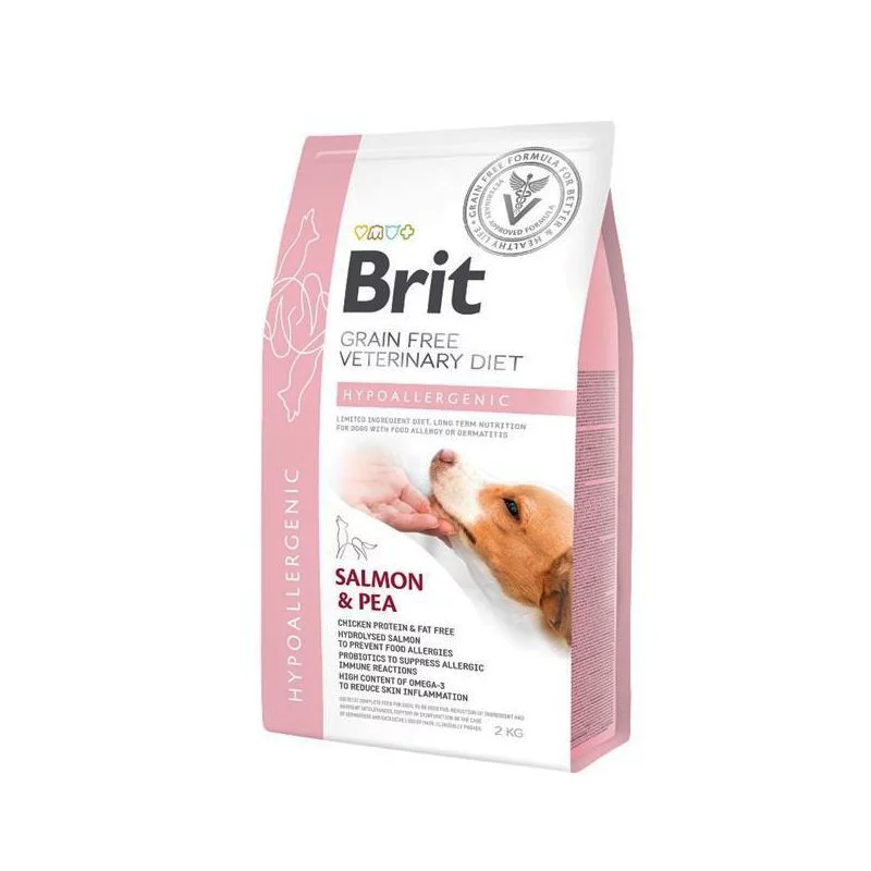 Brit Veterinary Diets GF dog Hypoallergenic 2 kg Brit - 1