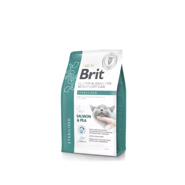 Brit Veterinary Diets GF cat Sterilised 2 kg Brit - 1