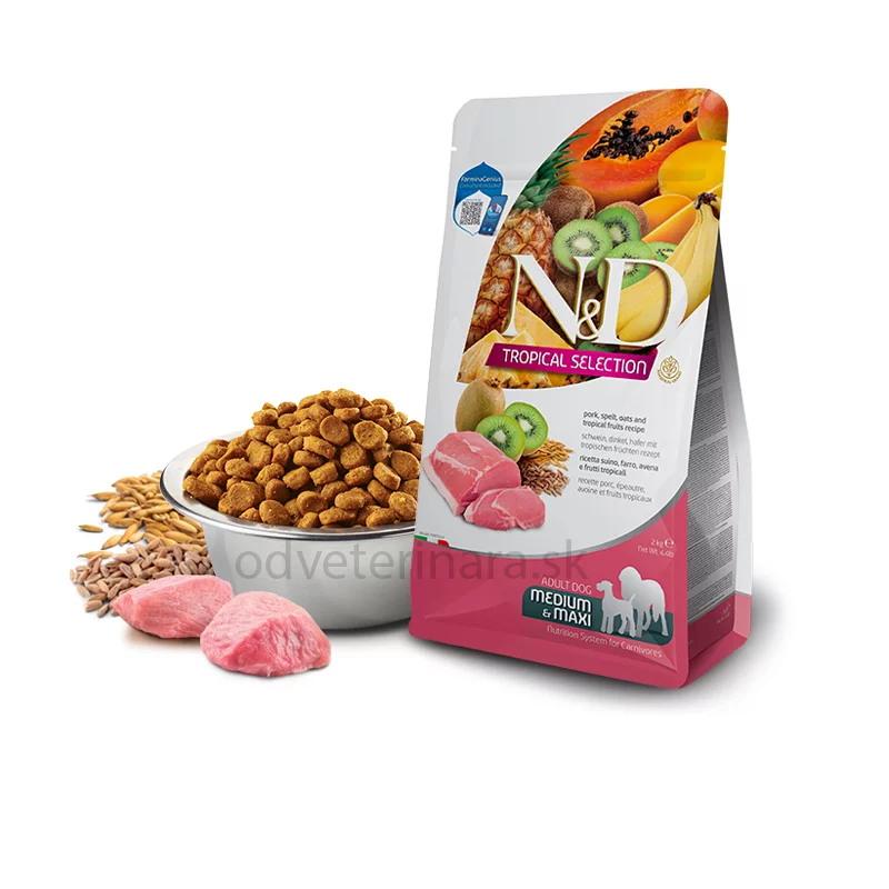 Farmina N&D dog TROPICAL SELECTION (AG) adult medium & maxi, pork 2 kg Farmina - 1