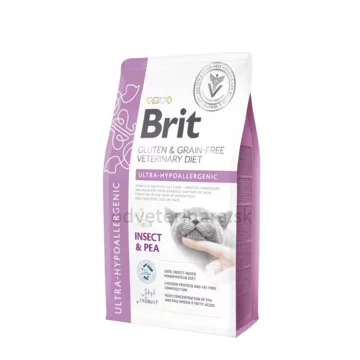 Brit Veterinary Diets GF cat Ultra-hypoallergenic 2 kg Brit - 1