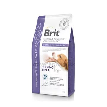 Brit Veterinary Diets GF dog Gastrointestinal-Low fat 2 kg Brit - 1